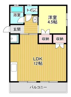 井上ハイツ【3階】の間取り