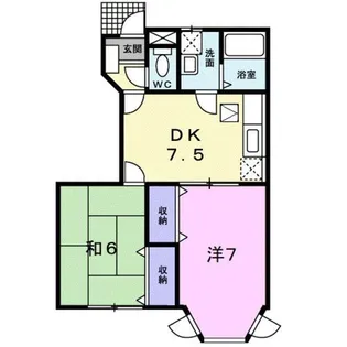 エスパシオIV【1階】の間取り