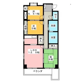 アーバンコーポ【3階】の間取り