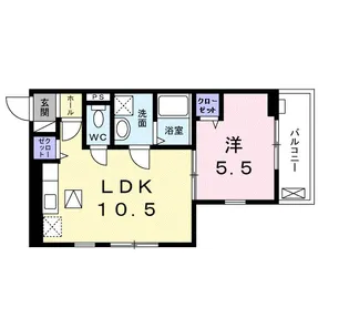 神奈川県足柄上郡大井町上大井【アパート】の間取り