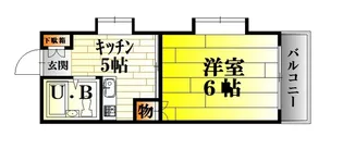 アメニティ金市I【1階】の間取り