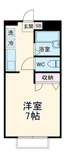 バンブーフェスタ【2階】の間取り