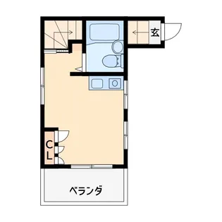 hajimeコーポ2【2階】の間取り