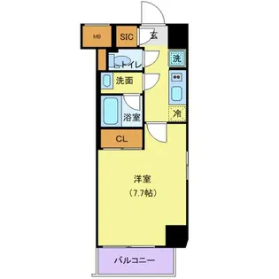東京都板橋区板橋2【マンション】の間取り