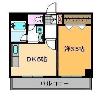 藍染ビル【6階】の間取り