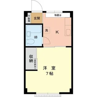 東京都八王子市堀之内3【マンション】の間取り