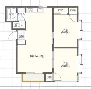 アーバンプレジオ【2階】の間取り