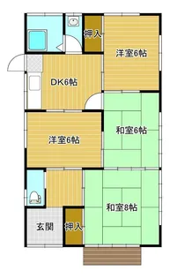 静岡県沼津市豊町【一戸建】の間取り