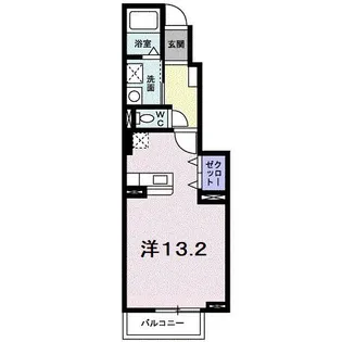 シーズコート【1階】の間取り