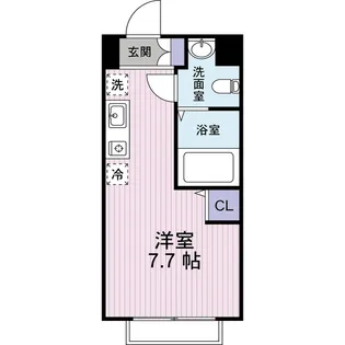 エミネックス新都心IV【4階】の間取り