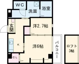 エヌエムキャラントセット【4階】の間取り