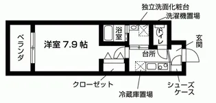 京都府京都市上京区梶井町【マンション】の間取り