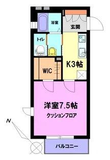 ルミエール【1階】の間取り