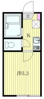 クレア新小岩【1階】の間取り