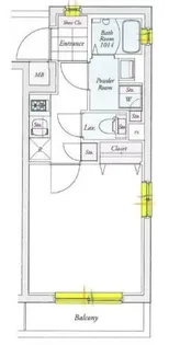 ルネサンスコート三軒茶屋WEST【4階】の間取り