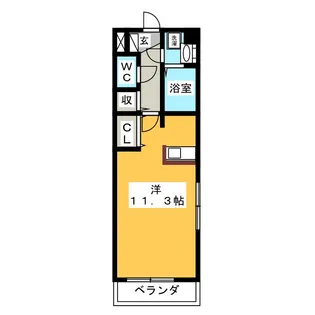 Krungthep-HouseII【2階】の間取り