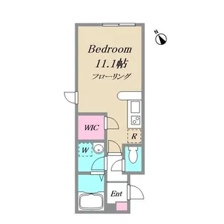 リパーユ代々木公園【1階】の間取り