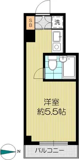 B-2【6階】の間取り