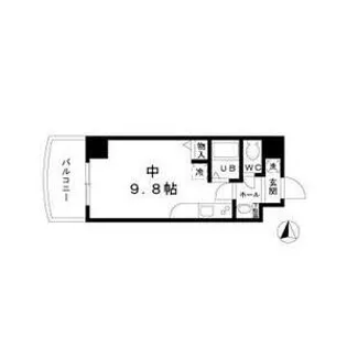 サン・アペックス名駅【4階】の間取り
