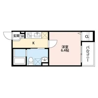 ラコントレ【2階】の間取り