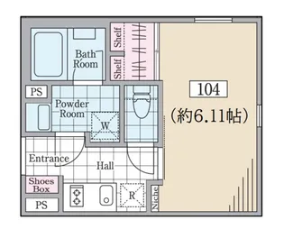 ReveResidence学芸大学III【1階】の間取り