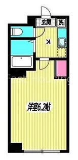 東京都中野区中央3【マンション】の間取り