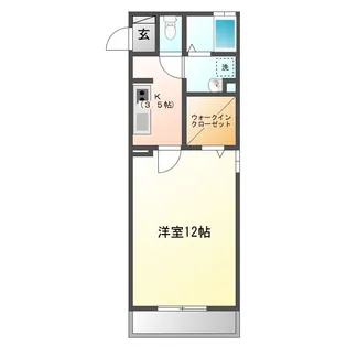 エスポワール北久里浜【2階】の間取り