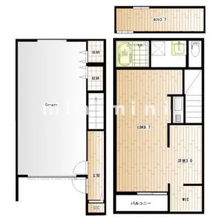 熊本県上益城郡益城町大字広崎【アパート】の間取り