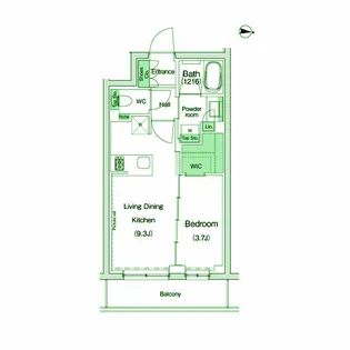 スタイリオ池上well【2階】の間取り