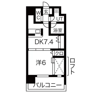 NORTHVILLAGE参番館【5階】の間取り