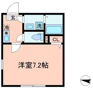 ポモドーロ池上【3階】の間取り