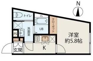 CHARLOTTE【4階】の間取り