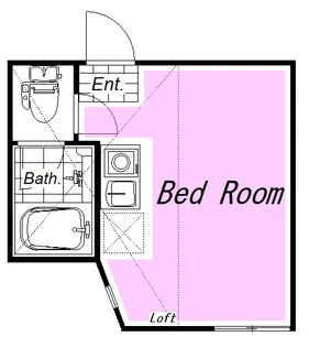 ユナイト根岸アンドレッティー【1階】の間取り