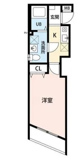 プランドールOsu【3階】の間取り