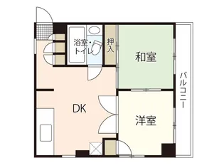 ドリームコーポ平和苑(402)【4階】の間取り