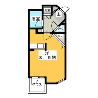 ハミングバード【2階】の間取り