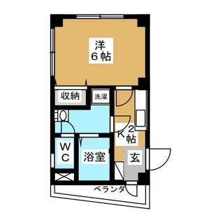 S・Fマンション【3階】の間取り
