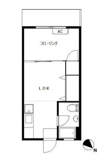 マンションアイ第1【2階】の間取り