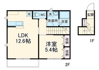 Maison Reve【2階】の間取り