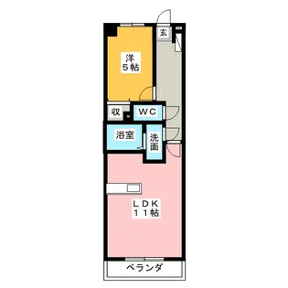 杉村ビル【3階】の間取り