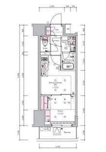 東京都江東区大島2【マンション】の間取り