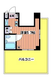 第26クリスタルマンション【2階】の間取り