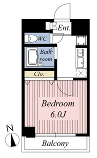 アセンズシティV【2階】の間取り