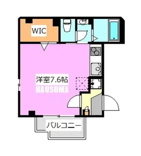 メゾンベレーザ【2階】の間取り