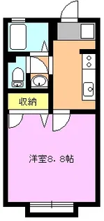 サンライフコーポ【1階】の間取り