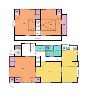 東京都町田市山崎町【一戸建】の間取り
