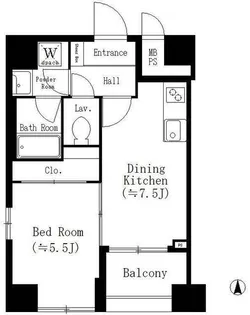 オークテラス【7階】の間取り