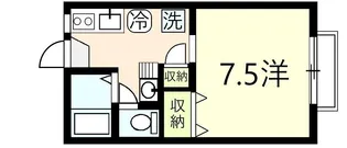 ホワイトハウス【2階】の間取り