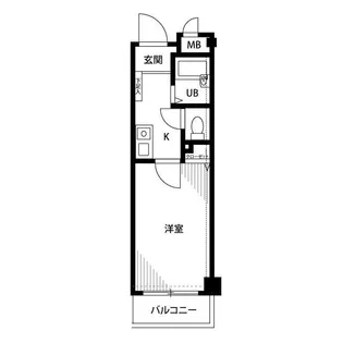 プレール新橋【2階】の間取り