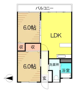 ブレッサヒルズ【4階】の間取り